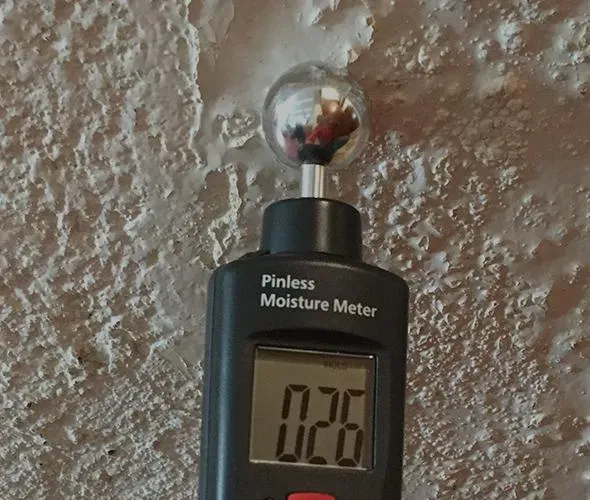 Problème d'humidité à Larcay